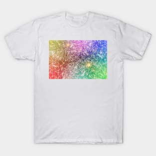 Colorful fireworks against dark sky T-Shirt